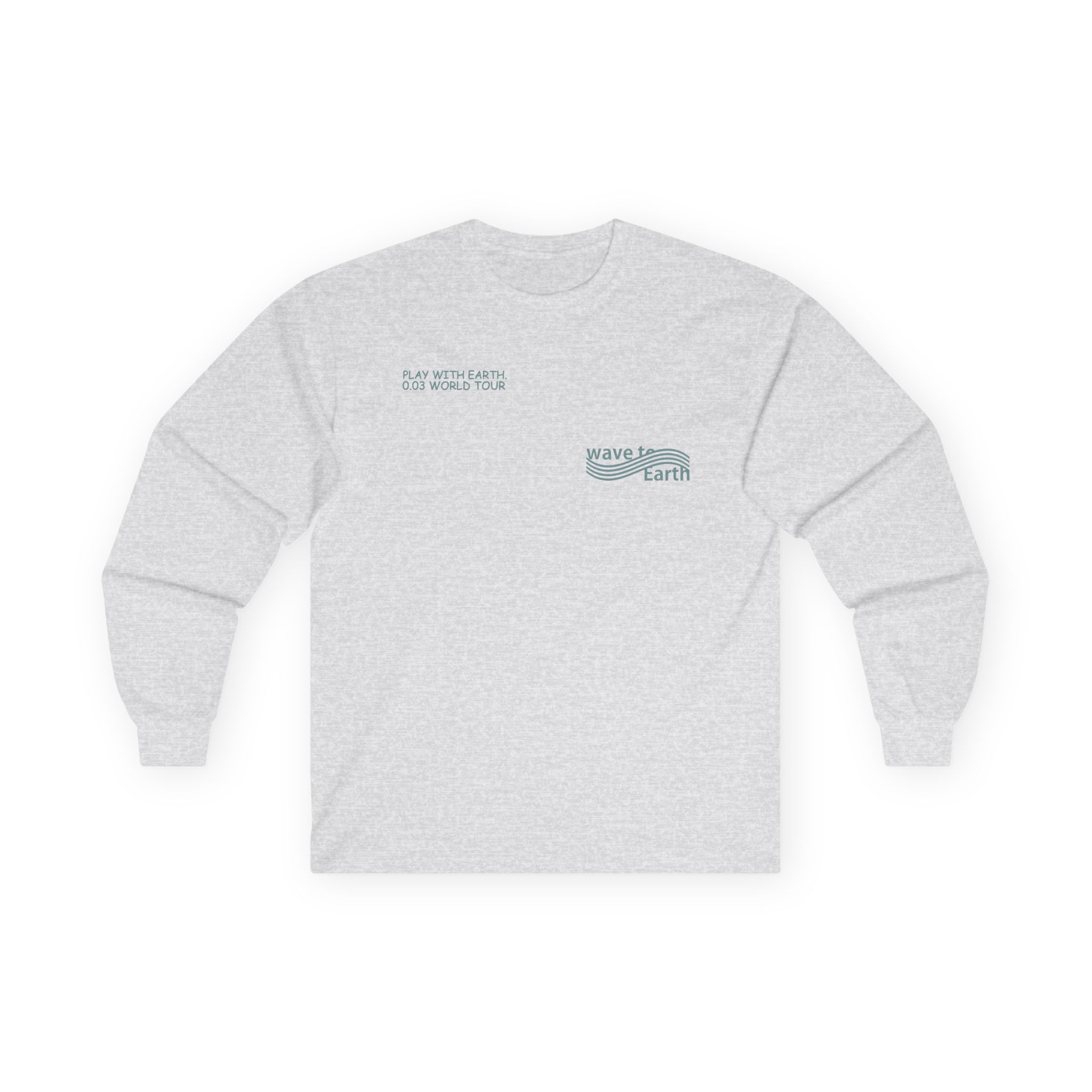 Wave to Earth 0.03 NA Tour Unisex Ultra Cotton Long Sleeve Tee