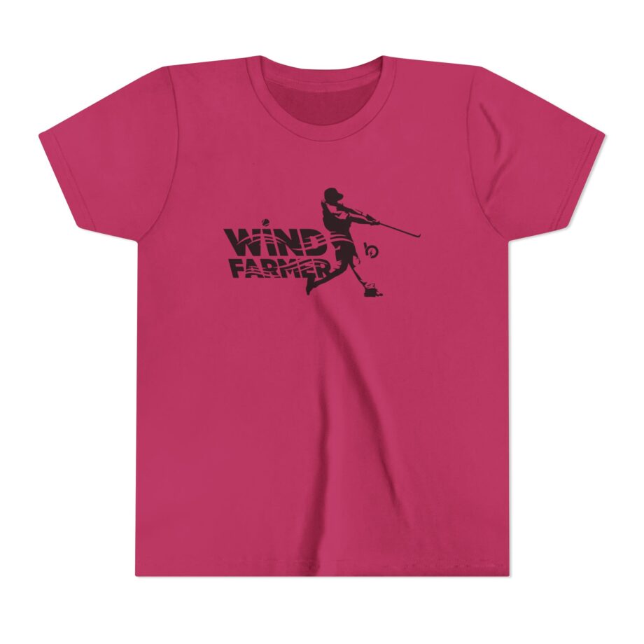 Trevor Bauer Outage Wind Farmer Youth Short Sleeve Tee
